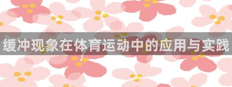 3377体育官网：缓冲现象在体育运动中的应用与实践